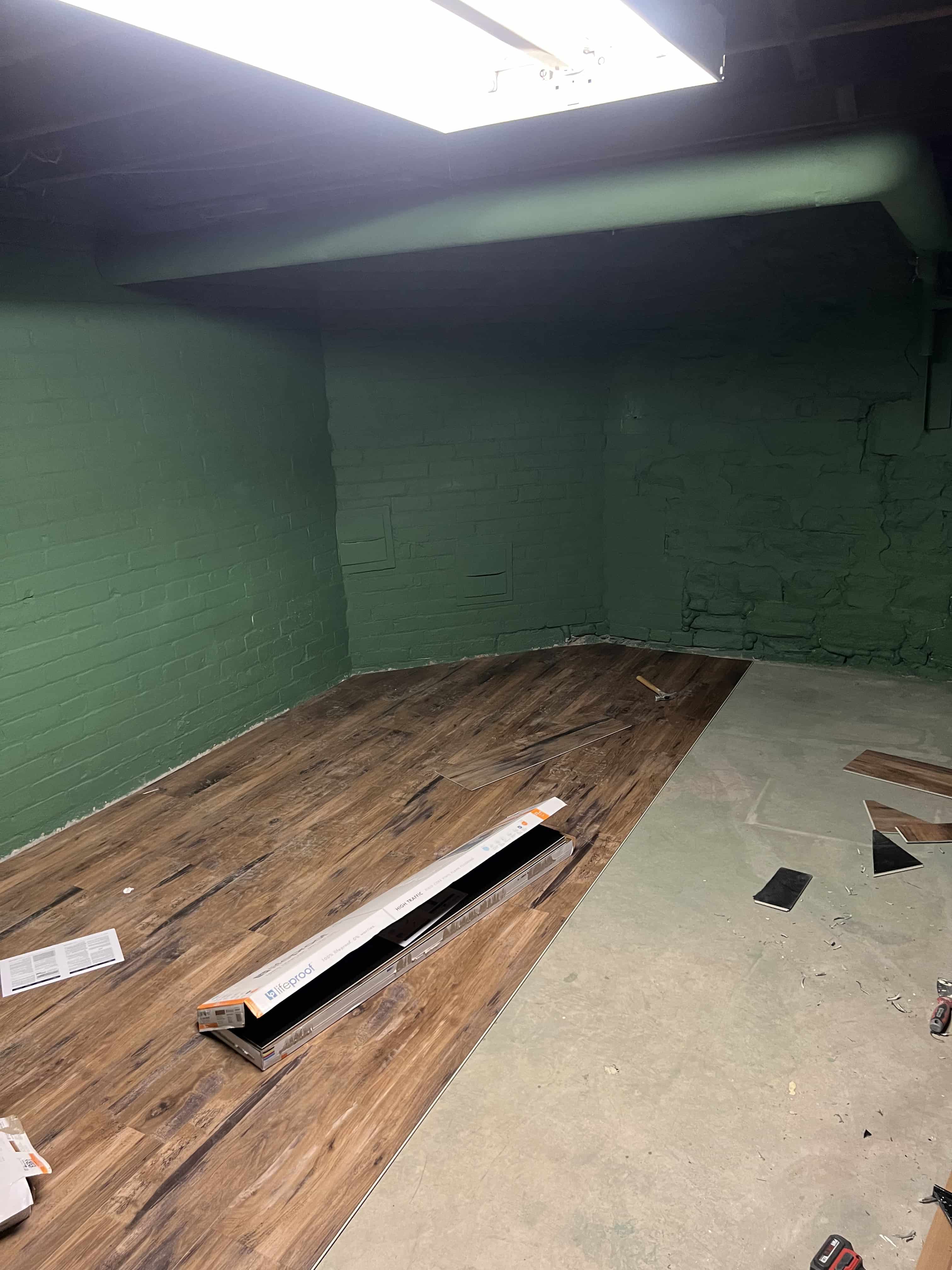 Luxury Vinyl Plank Installation