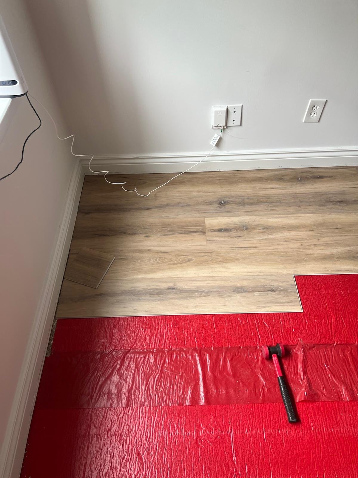 Luxury Vinyl Plank Installation